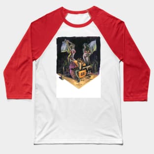 Satan's Slumber Party Baseball T-Shirt